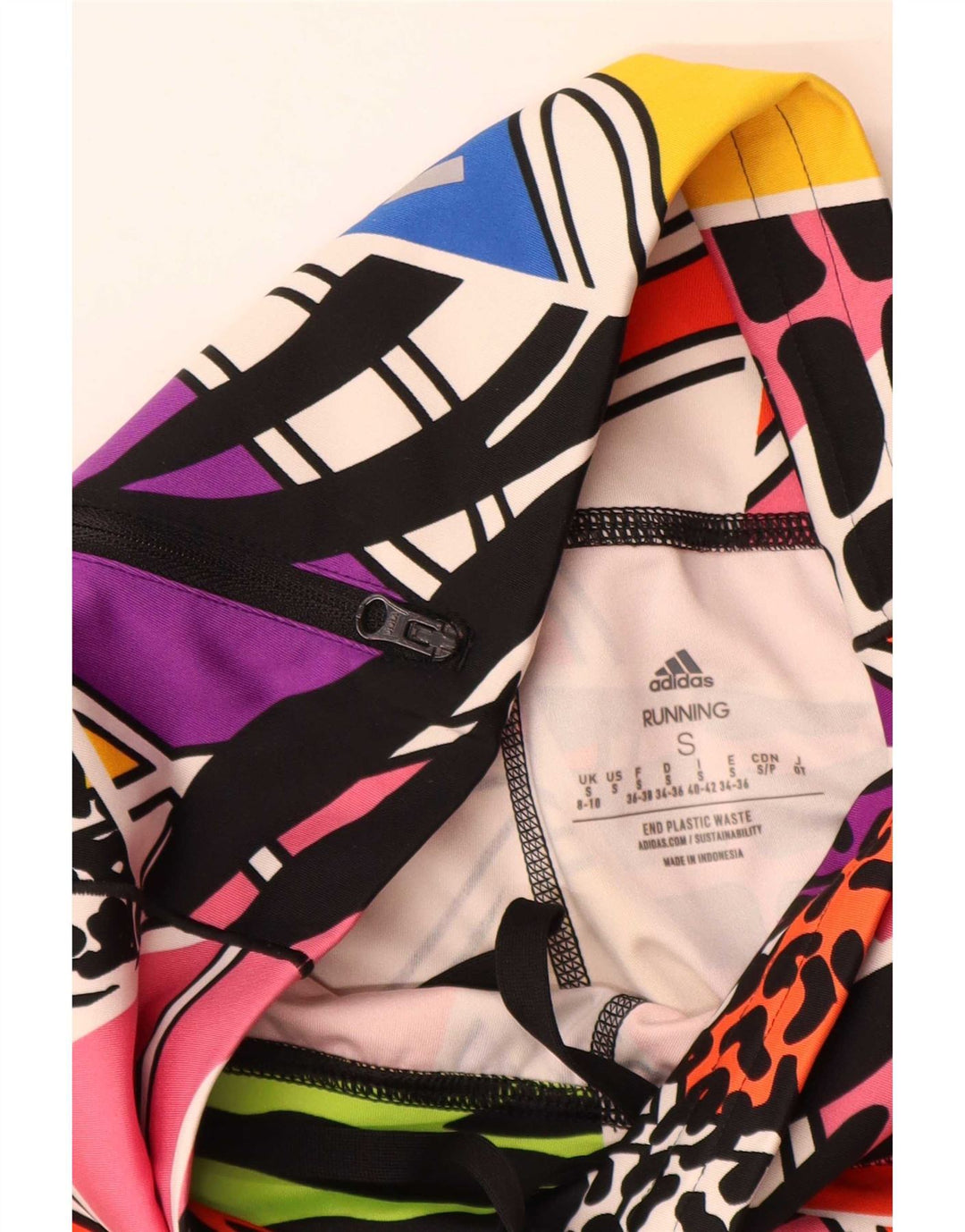 Leggings Adidas Aeroready da donna UK 8/10 Small multicolore