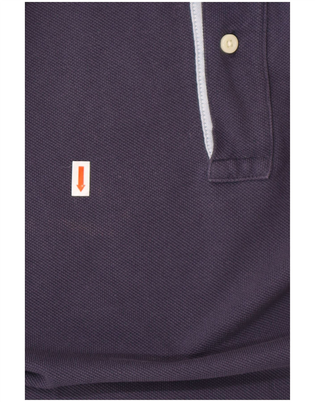TOMMY HILFIGER Polo da uomo in cotone blu navy medio