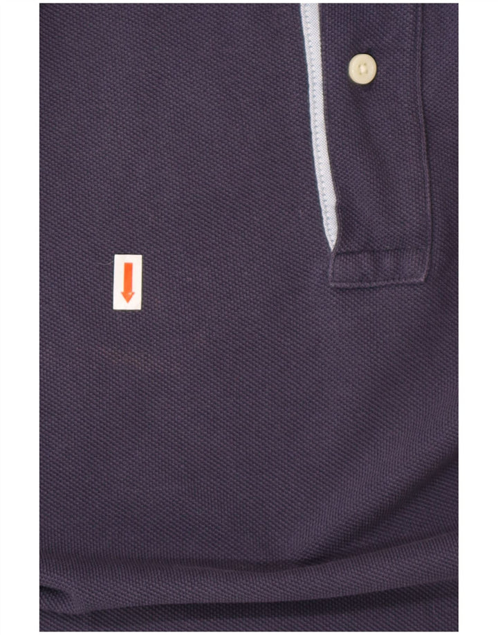TOMMY HILFIGER Polo da uomo in cotone blu navy medio