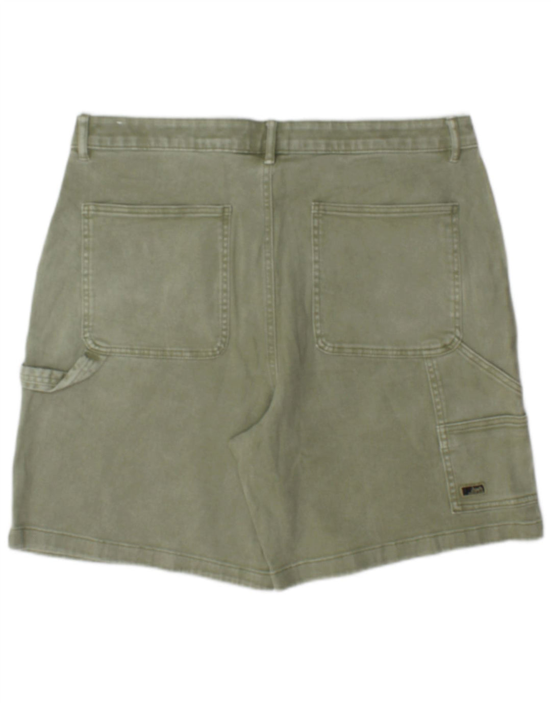 Pantaloncini cargo da uomo Zara EU 46 XL W36 cotone kaki
