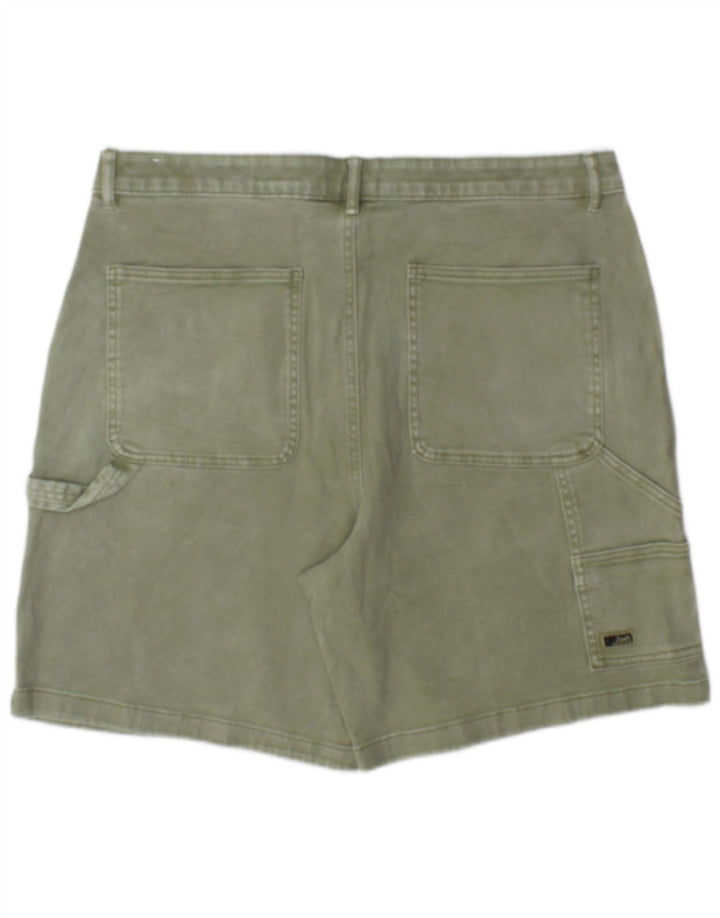 Pantaloncini cargo da uomo Zara EU 46 XL W36 cotone kaki