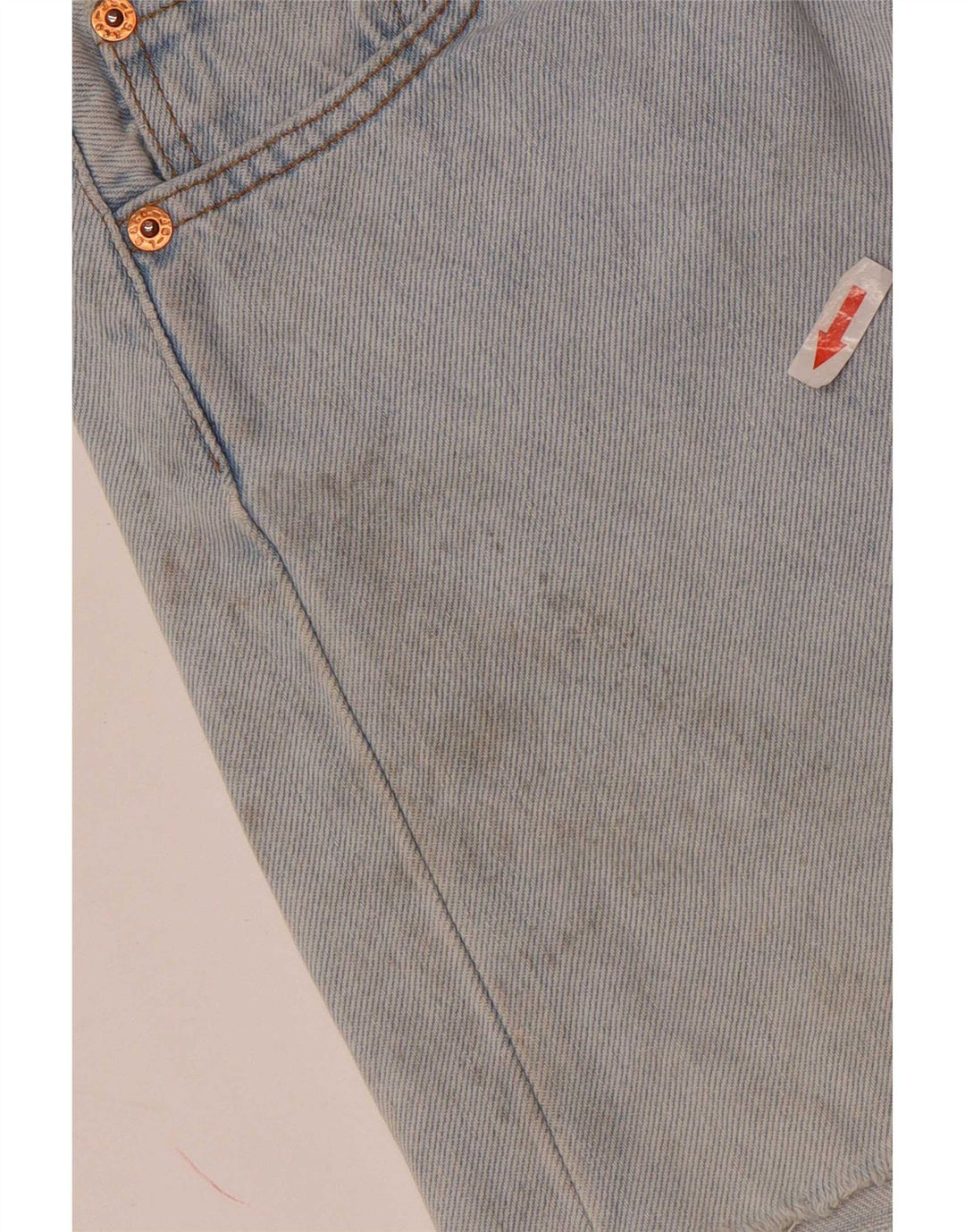 Pantaloncini di jeans Levi's 501 da uomo W26 XS in cotone blu
