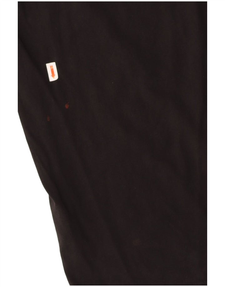 VANS Mens Classic Fit Graphic T-Shirt Top Medium Black Cotton