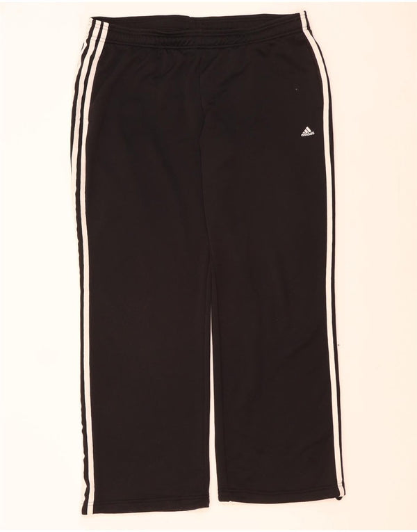 Pantaloni da tuta ADIDAS Climalite da donna UK 20/22 XL Nero
