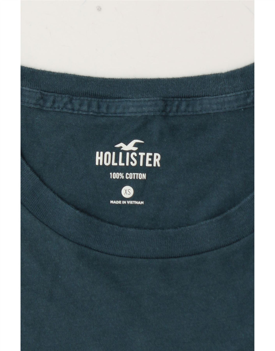T-shirt da uomo HOLLISTER Top XS in cotone blu