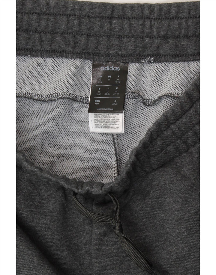 Pantaloni da tuta da donna ADIDAS Joggers UK 12/14 Cotone grigio medio