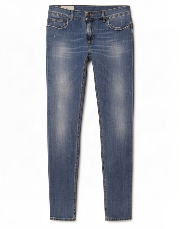 Jeans skinny da uomo Dondup W32 L32 in cotone blu