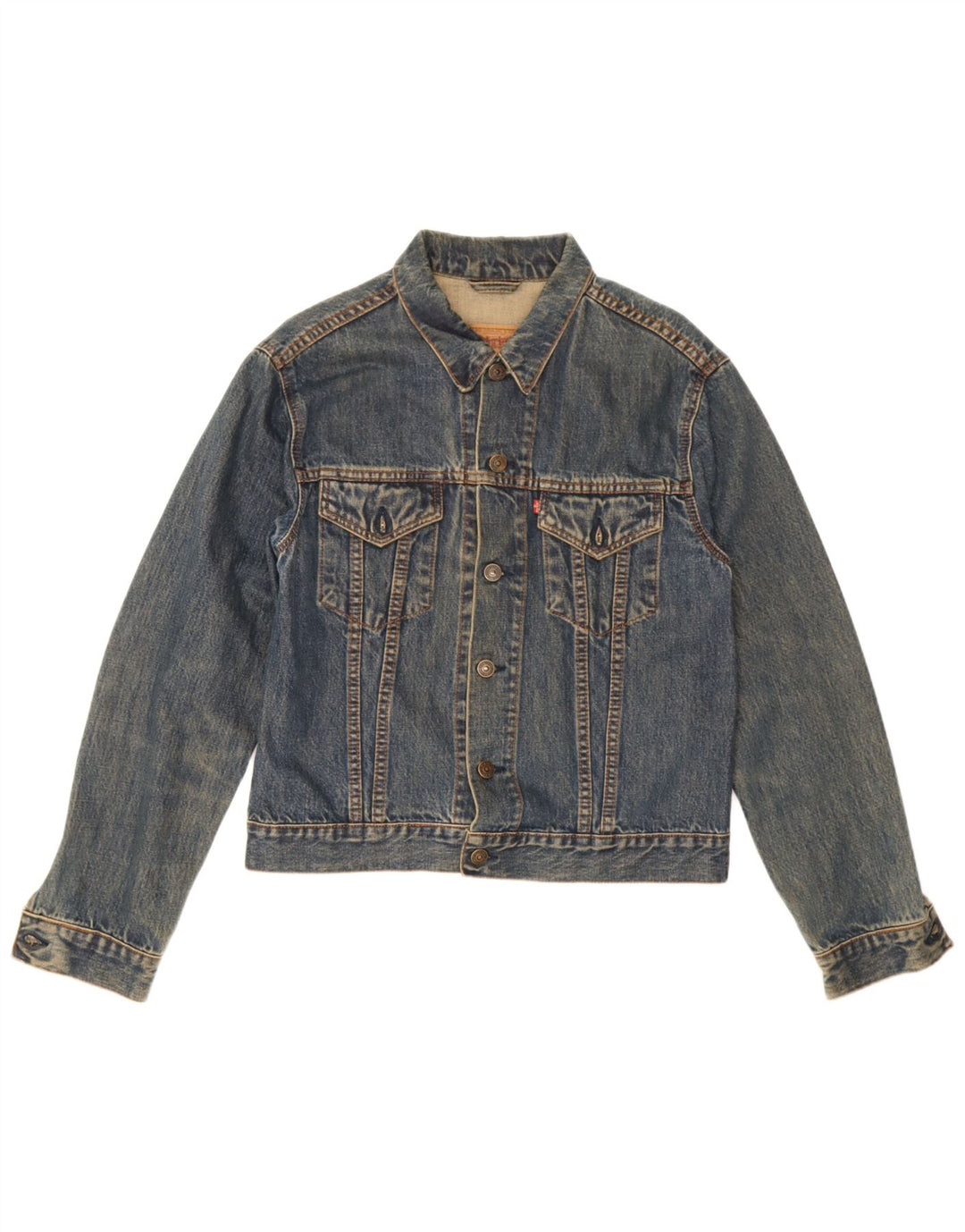 Giacca in denim da donna Levi's UK 18 XL Blu