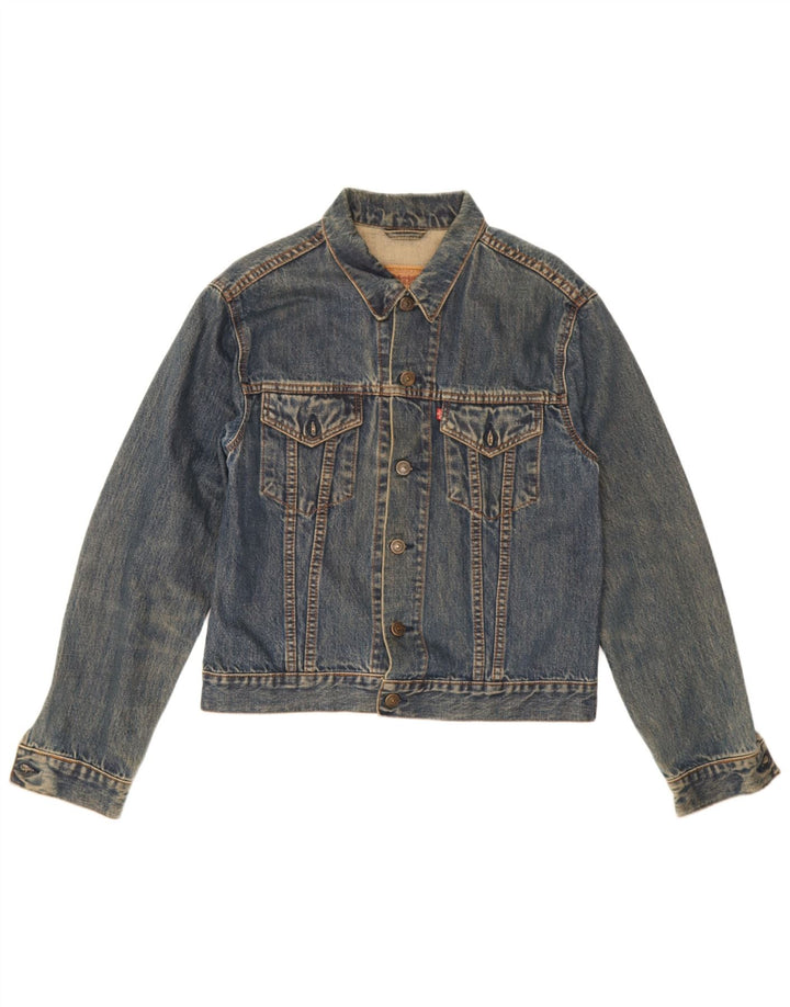 Giacca in denim da donna Levi's UK 18 XL Blu