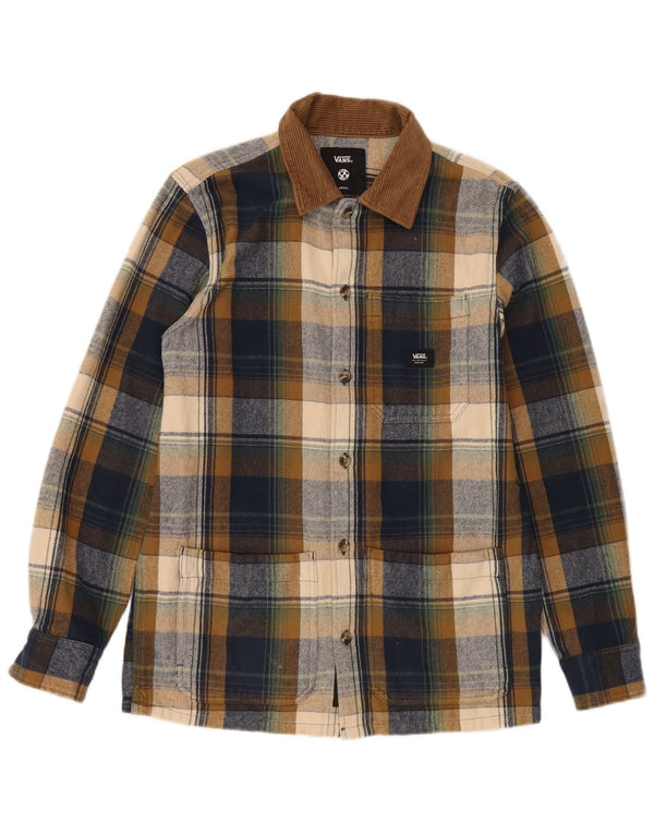 Camicia da uomo in flanella dal taglio classico Lumberjack di Vans a quadri piccoli multicolore