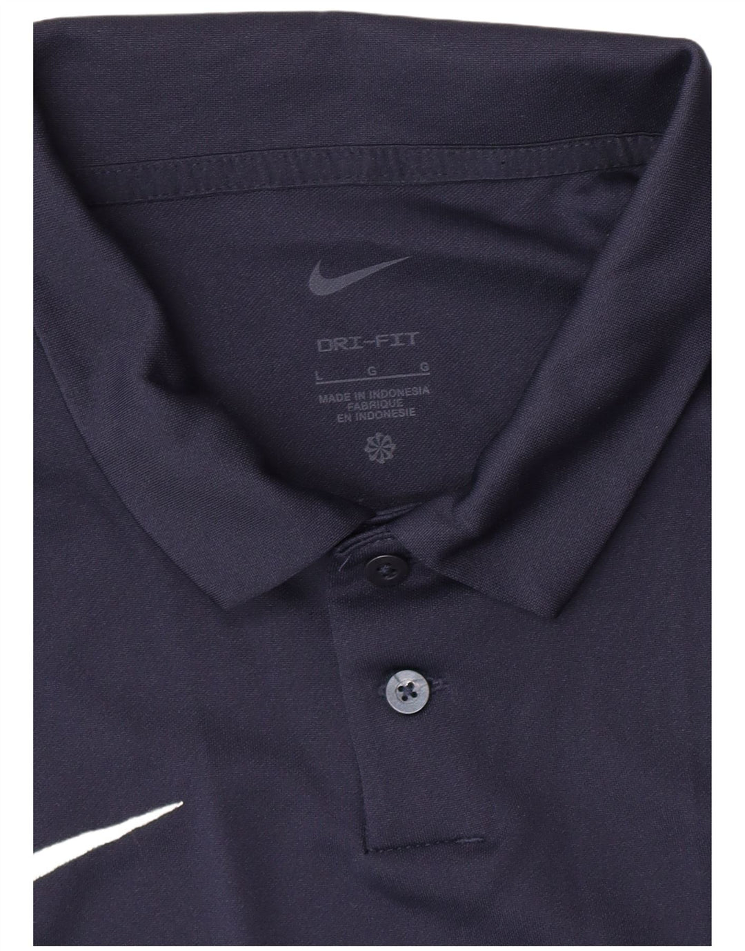 Polo Nike Dri Fit da uomo grande blu navy