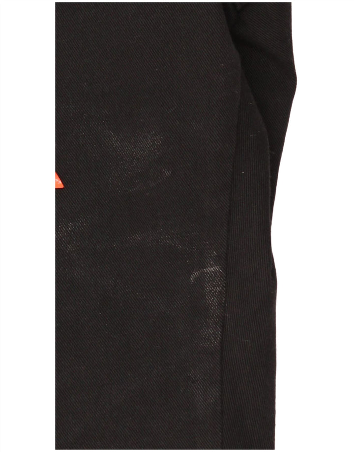 Jeans dritti elasticizzati Texas da uomo Wrangler W38 L30 cotone nero