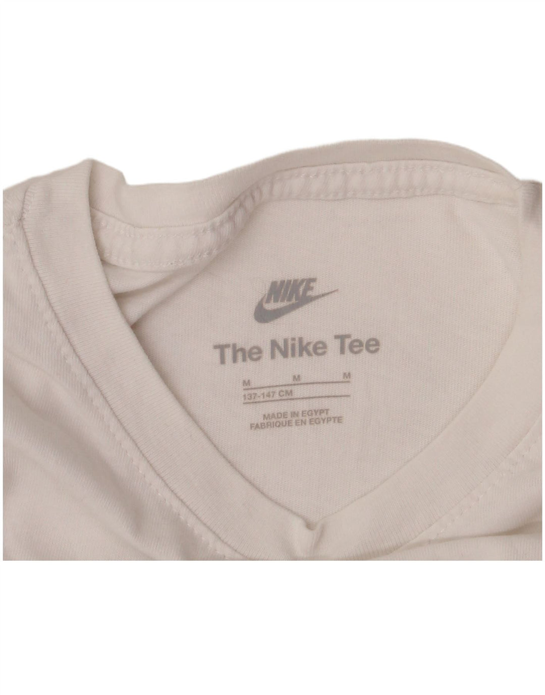 T-shirt grafica Nike da bambino, 10-11 anni, colore bianco medio