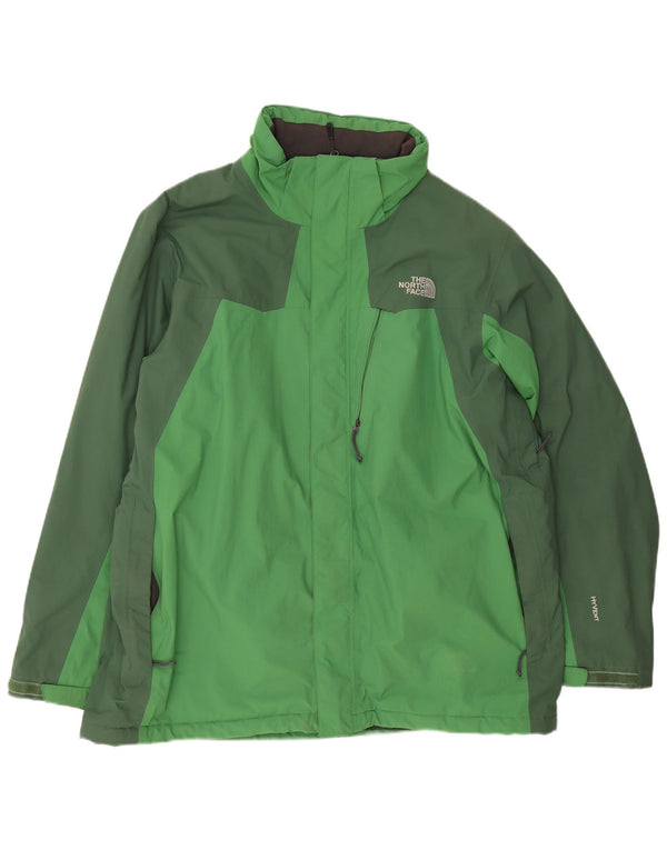 Giacca a vento da uomo The North Face UK 42 XL Nylon color block verde