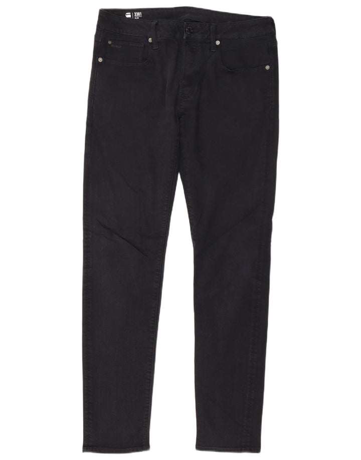 Jeans slim da uomo G-Star 3301 W34 L32 neri