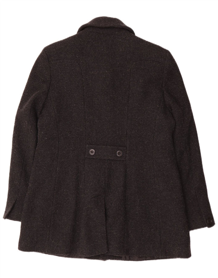 Cappotto da donna Laura Ashley UK 12 Lana grigio medio