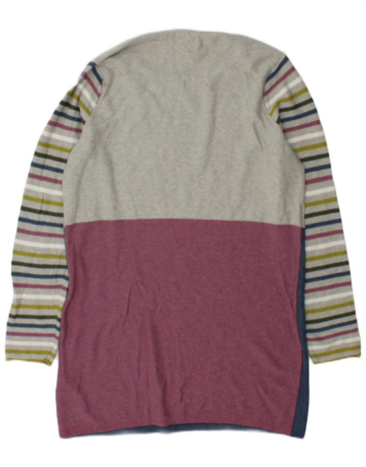 Abito maglione a maniche lunghe da donna White Stuff UK 14 Blocco colore grigio medio