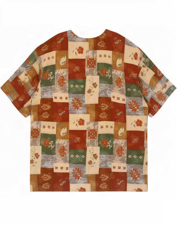 Yessica Donna By C&A Camicia a maniche corte Camicetta EU 48/50 2XL Multicolore