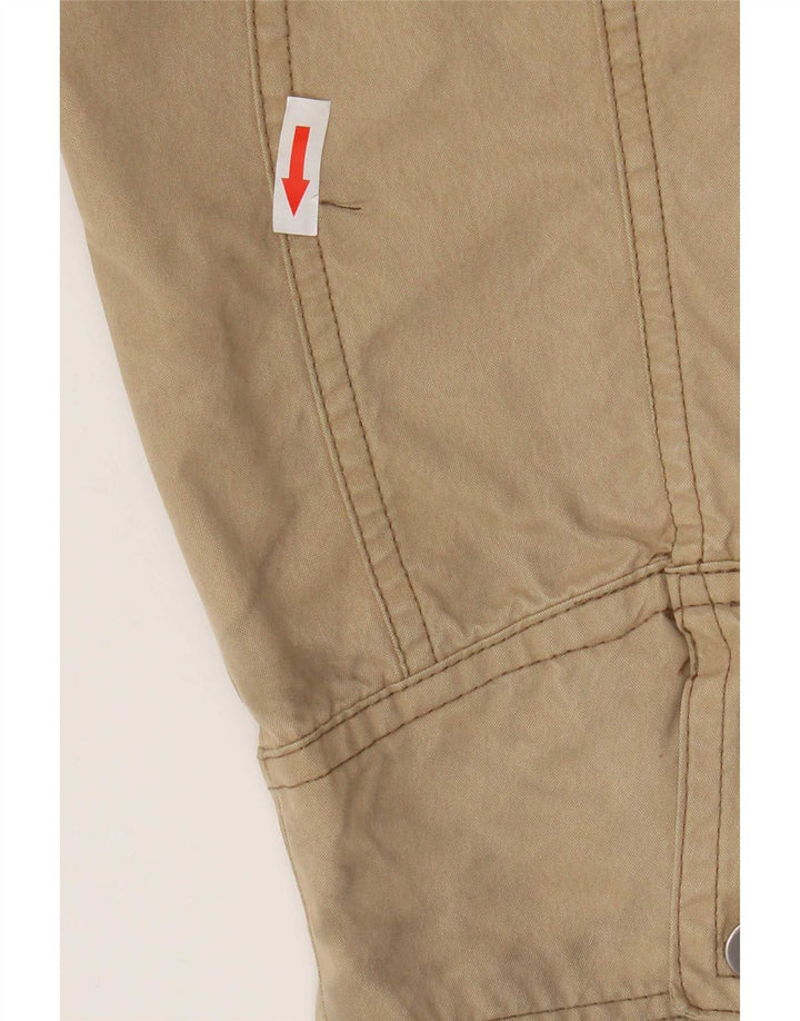Giacca pratica da uomo Braddock UK 40 grande cotone beige