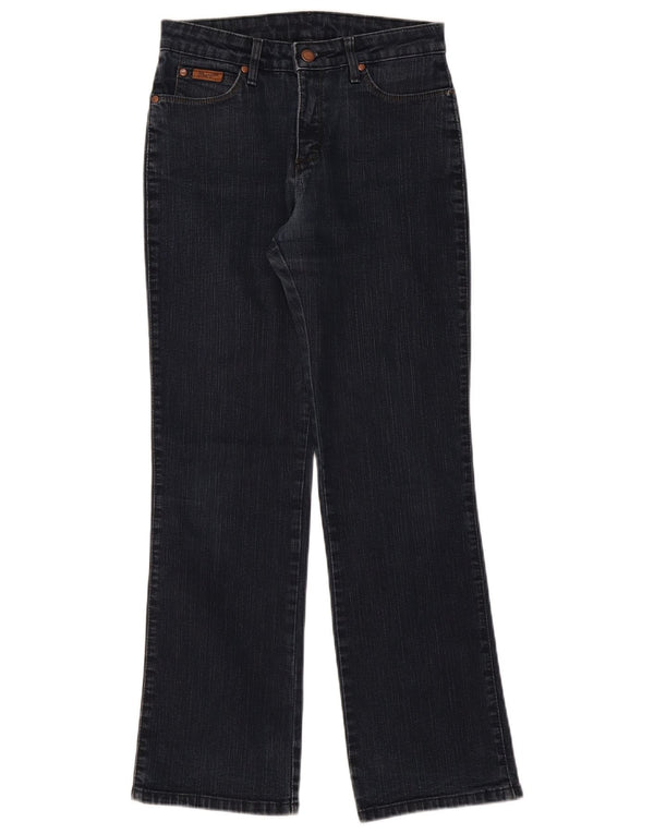 Wrangler Womens Bootcut Jeans  W28 L30 Navy Blue Cotton