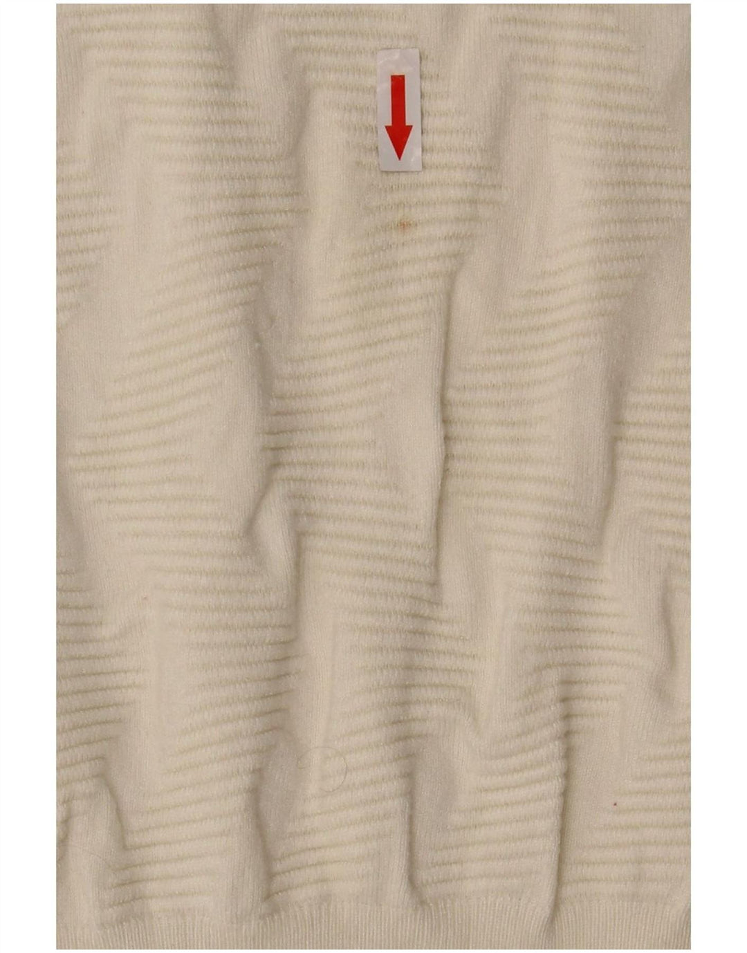 Maglione maglione con scollo a barca da donna Marks & Spencer UK 12 medio bianco sporco