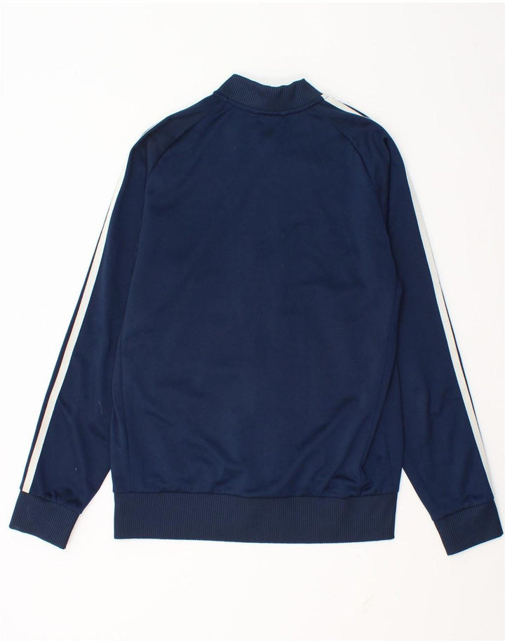 Giacca da tuta da ragazzo Adidas 13-14 anni in poliestere blu navy