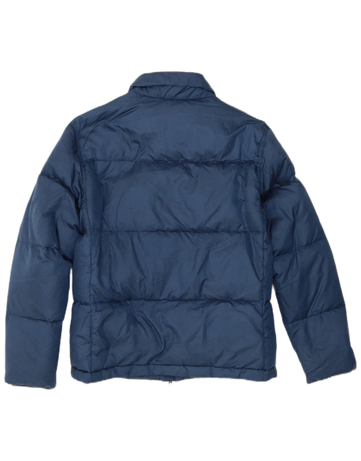 Massimo Dutti Giacca imbottita da uomo UK 40 Large Blu Navy Poliestere