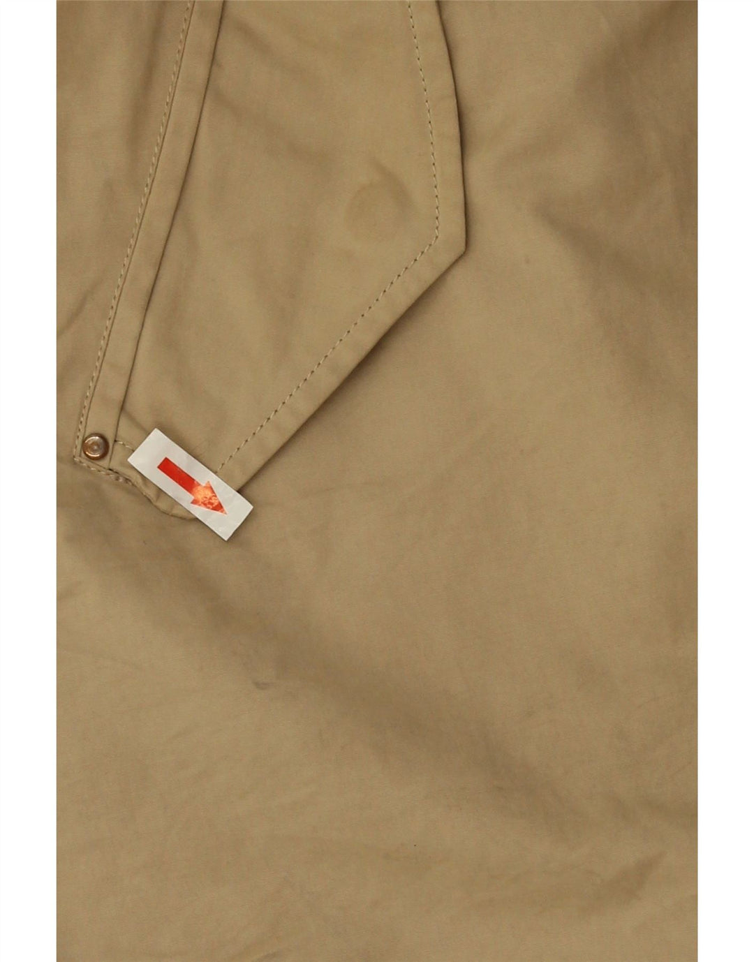 Giacca Parka con cappuccio da donna Zara UK 16 grande Beige