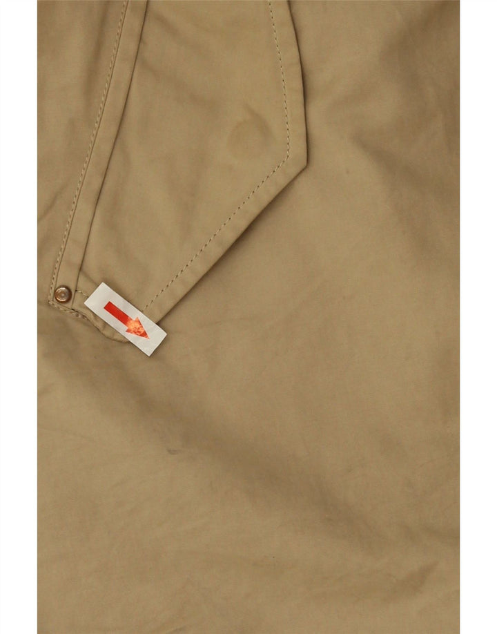 Giacca Parka con cappuccio da donna Zara UK 16 grande Beige