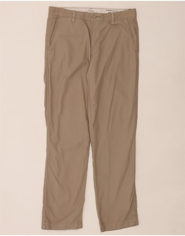 Pantaloni chino dalla vestibilità comoda LEVI'S da uomo W32 L32 in cotone beige