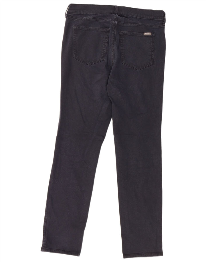 Jeans slim da donna Eddie Bauer US 6 medi W30 L29 cotone blu navy
