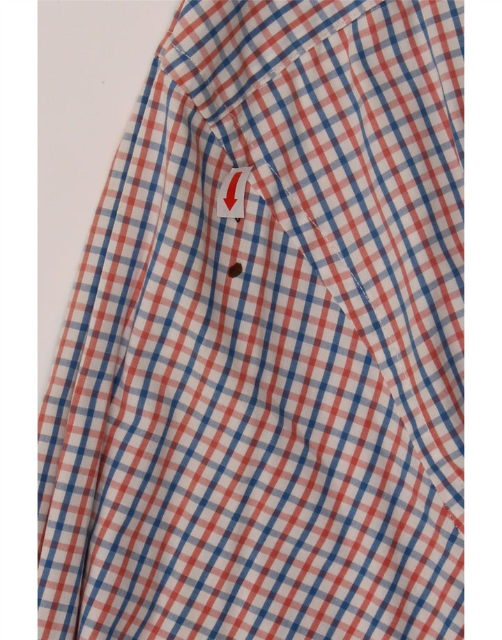 IZOD Mens Shirt XL Multicoloured Check Cotton Vintage Izod and Second-Hand Izod from Messina Hembry 