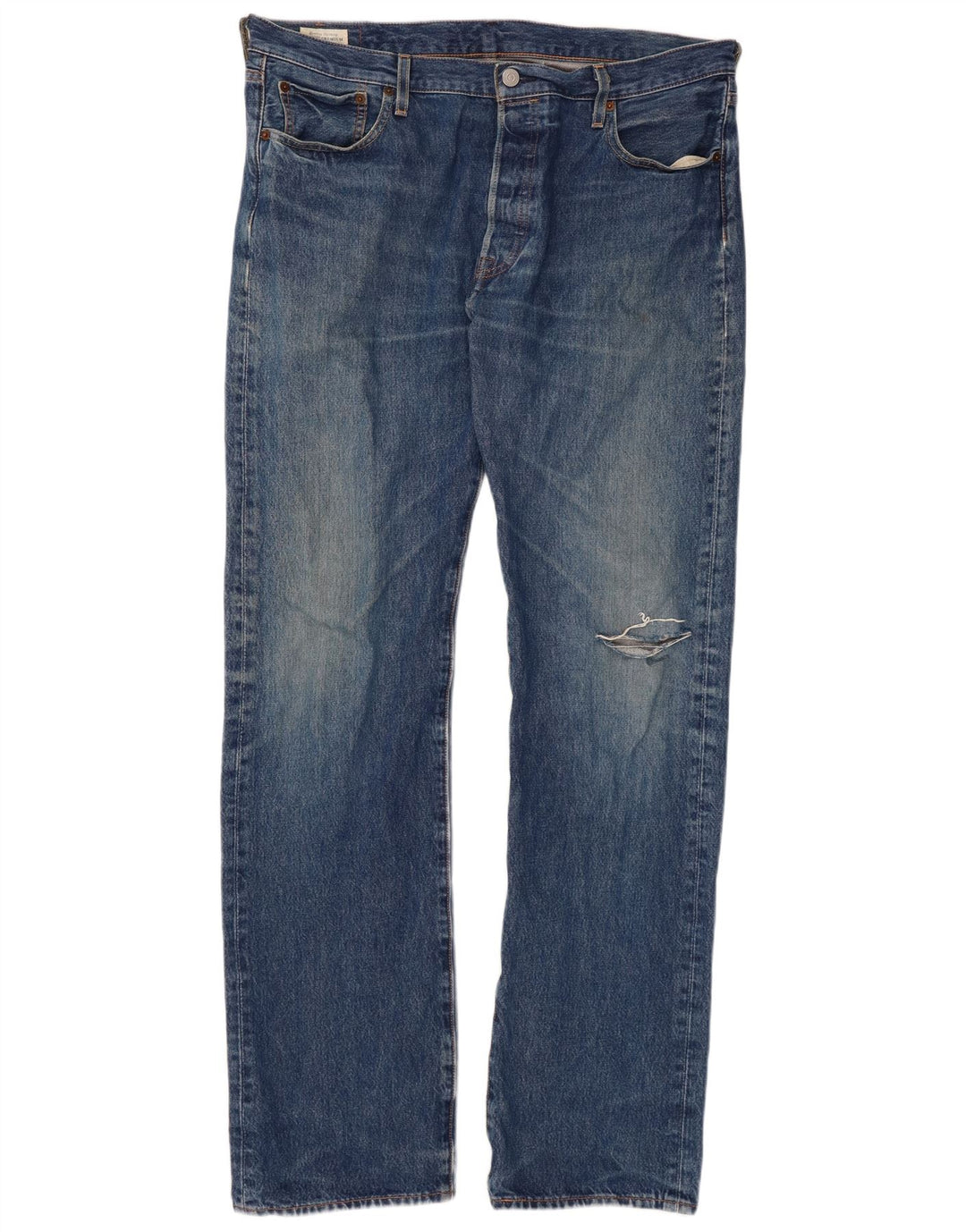 LEVI'S Jeans dritti da uomo 501 W36 L34 cotone blu