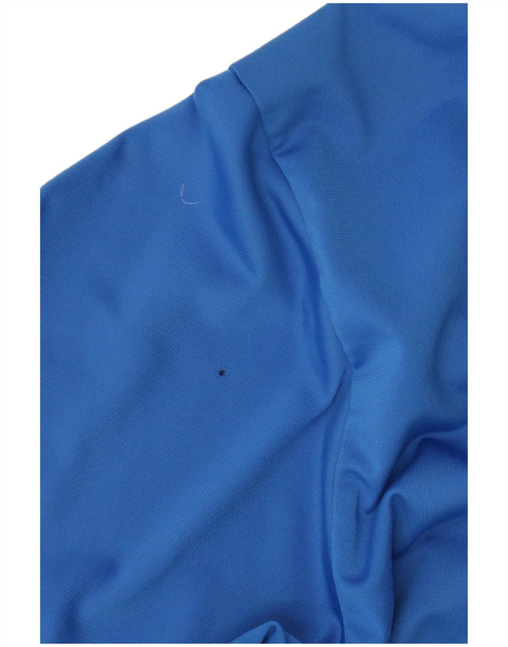 Giacca da tuta da uomo Puma in poliestere color block blu medio