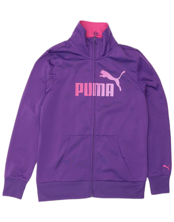 Giacca sportiva da donna con grafica Puma UK 14 Large Viola