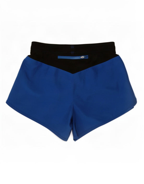 Pantaloncini sportivi Under Armour da donna Heat Gear UK 10 Small Blue Colourblock