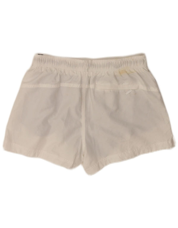 Pantaloncini da bagno grafici da uomo Calvin Klein a blocchi di colore bianco medio