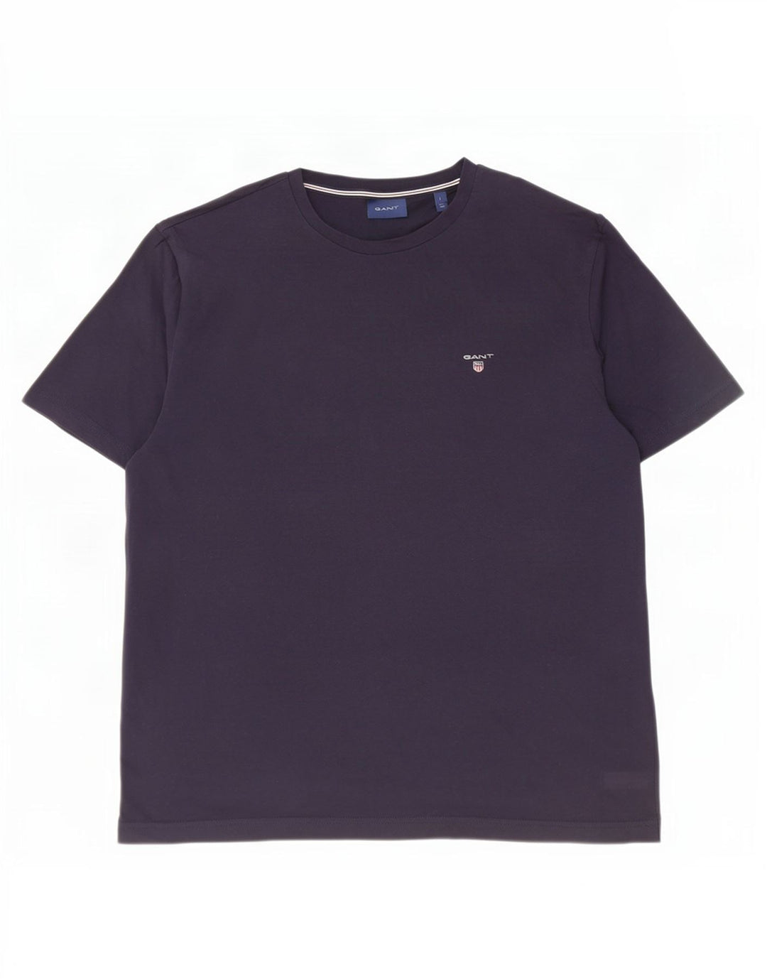 Gant T-shirt da uomo Top Large in cotone blu navy