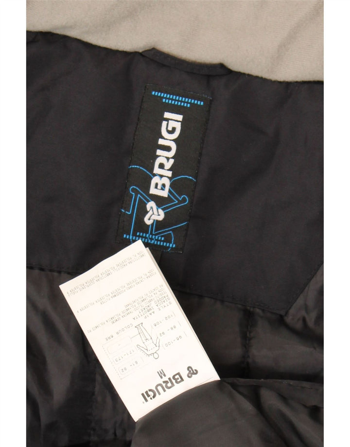 Giacca imbottita da uomo Brugi UK 38 media nera in poliammide