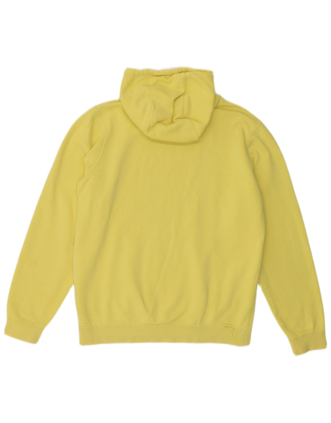 Felpa con cappuccio da uomo Nike in cotone giallo medio