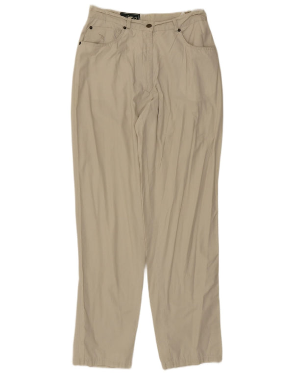 Pantaloni casual affusolati a vita alta da donna Chervo IT 46 Large W28 L31 Verde