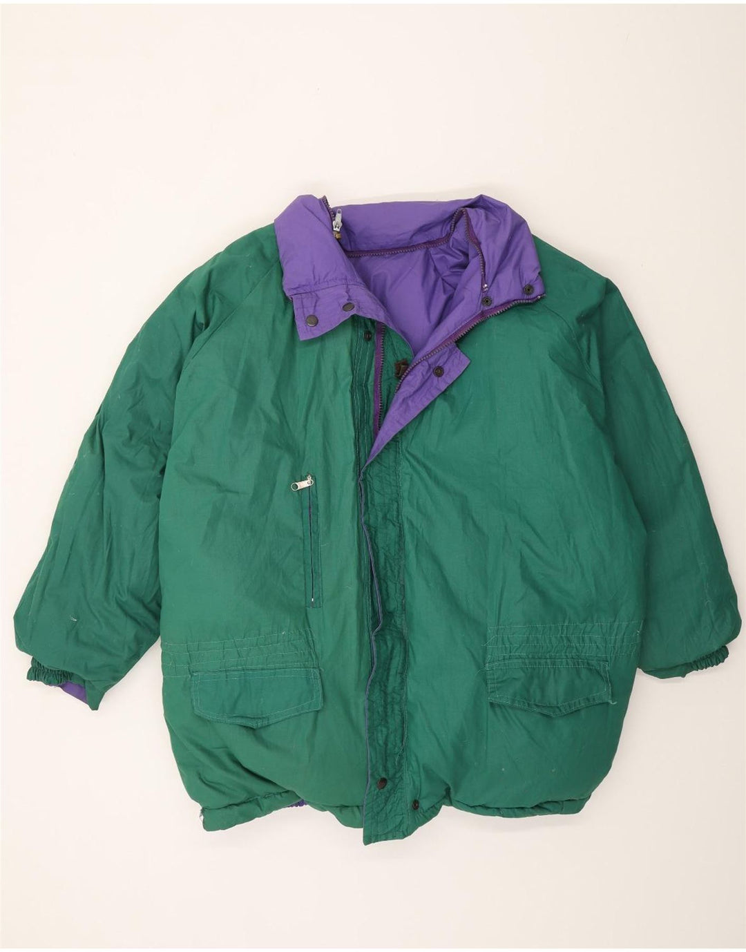 Giacca imbottita reversibile da uomo Diadora UK 38 viola medio