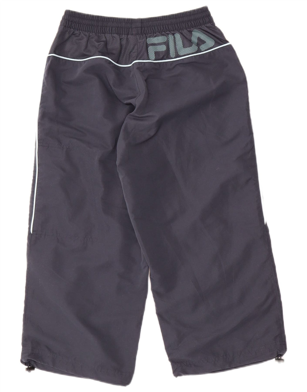 FILA Pantaloni da tuta Capri con grafica da uomo piccoli in poliestere blu navy