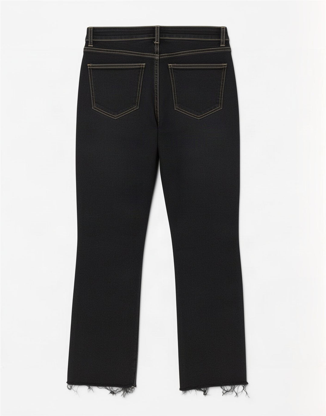 Jeans corti da donna Zara EU 42 grandi W32 L26 neri