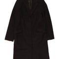 Soprabito da donna Topshop UK 8 piccolo in lana nera