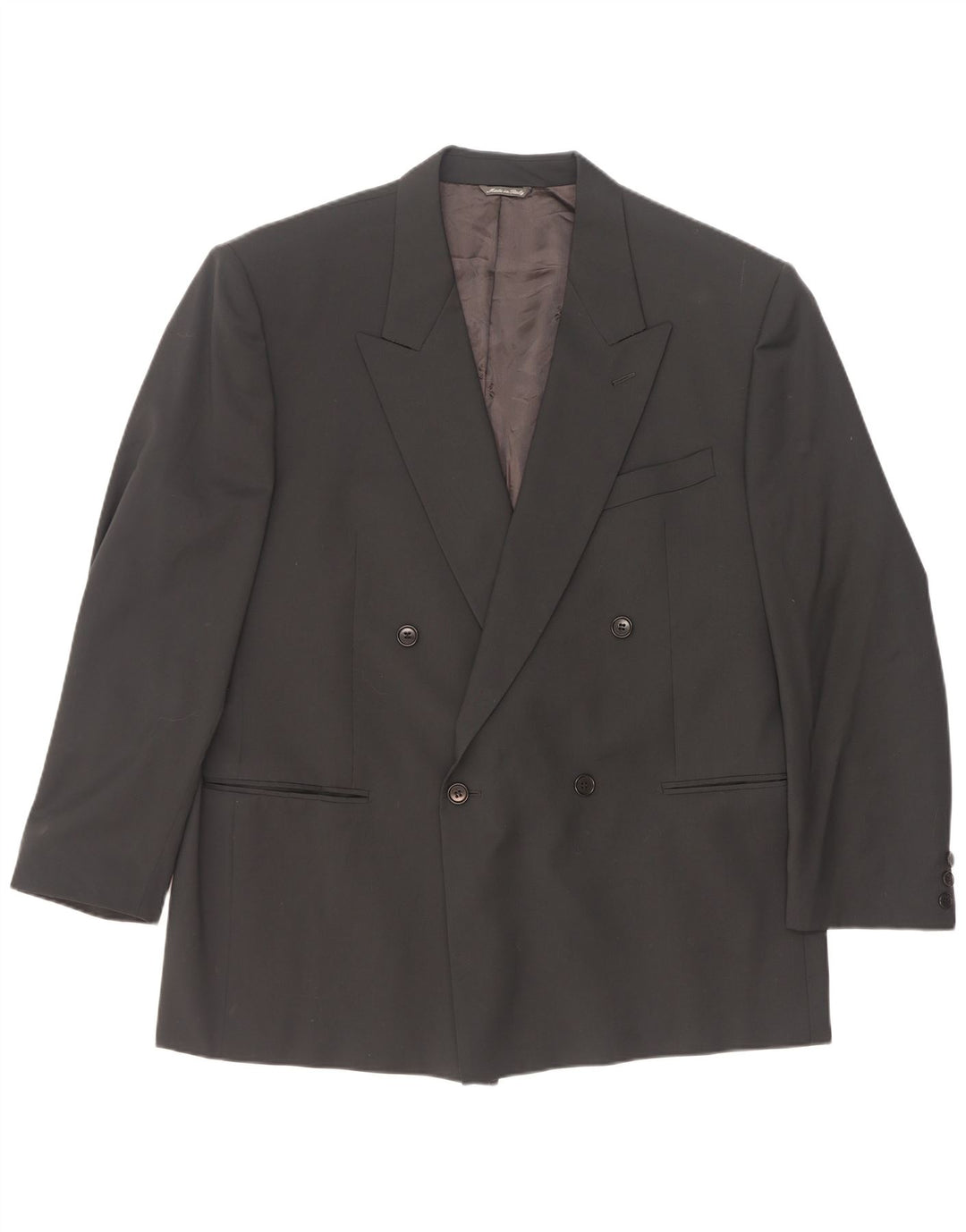 Giacca blazer doppiopetto da uomo Ing Loro Piona & Co. IT 58 4XL Nera