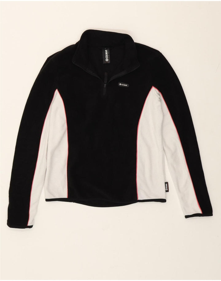 Maglione in pile da donna Colmar UK 14 poliestere color block medio nero