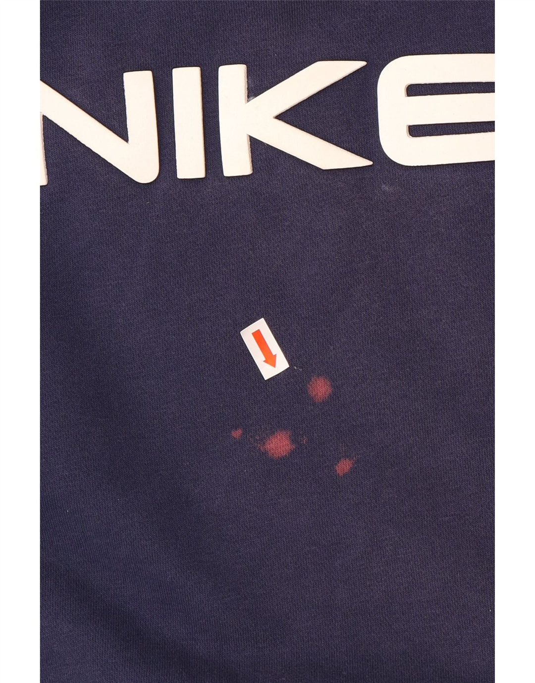 Felpa grafica da uomo Nike Felpa grande in cotone color block blu navy