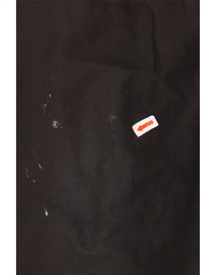 Pantaloni da tuta con grafica ADIDAS da uomo, pantaloni da jogging, grandi, in poliestere nero