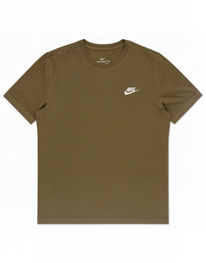 T-shirt da uomo Nike Top in cotone kaki medio